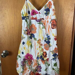 White Floral Sundress